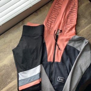 VS PINK 2pc workout outfit